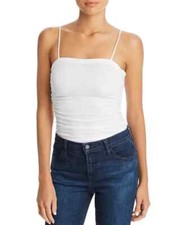 Free People On Your Side Bodysuit Spaghetti Strap Scoop Neck L126041 Womens Sz S