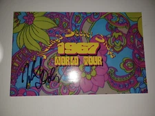 SIGNED Micky Dolenz Micky's Secret Snaps 1967 World Tour Monkees booklet 1998