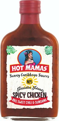 HOT MAMAS No.5 Paradise Islands Spicy Chicken BBQ Sauce 195ml