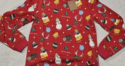 Mini Boden Festivo Navidad Estampado Sudadera Rojo Muñeco de Nieve Nuevo con Etiquetas Nuevo 11-12 - Imagen 6 de 8