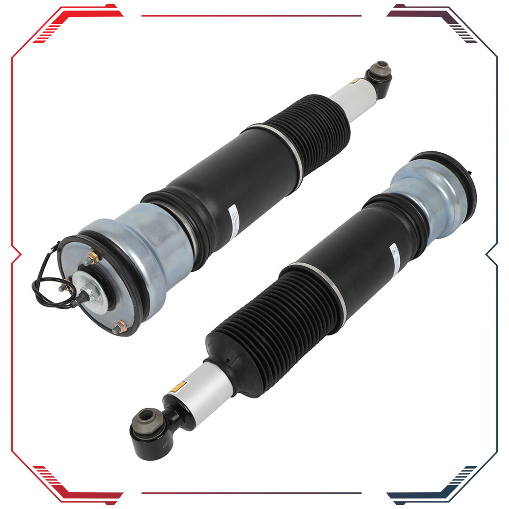 Rear Pair Air Suspension Shocks Struts For 04-16 Rolls Royce Phantom 37106785172