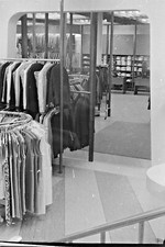 Altes Foto-Negativ, Kaufhaus, Bekleidung 1968 (4)