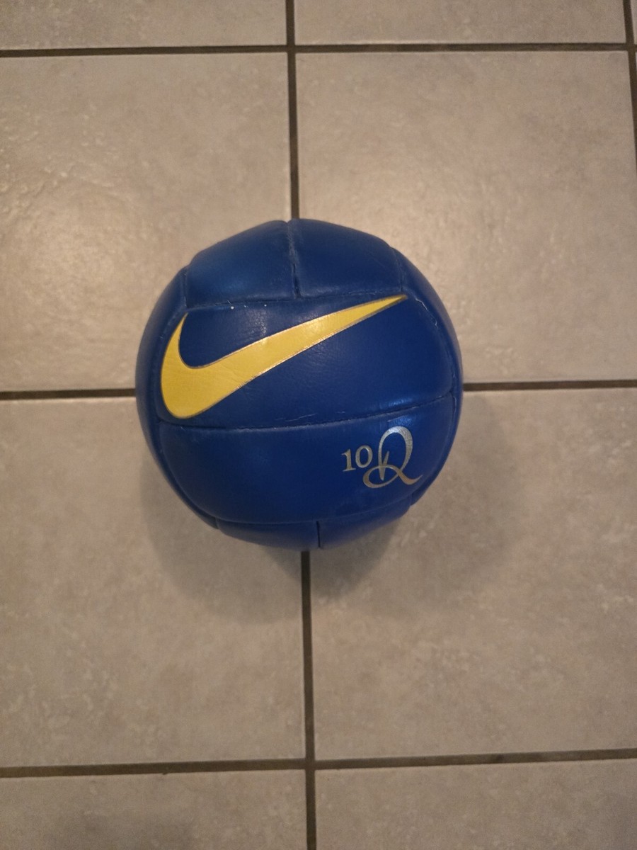 2008 RARE NIKE RONALDINHO R10 BALL SOCCER FOOTBALL BLUE LUNAR | eBay
