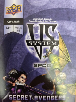 Upper Deck VS System 2PCG Secret Avengers SINGLES  *Pick Your Card*