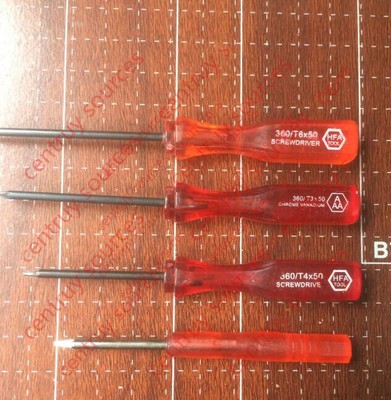4PCS Screw Driver Hand Tool T3 T4 T5 T6 for Cell   #D7*
