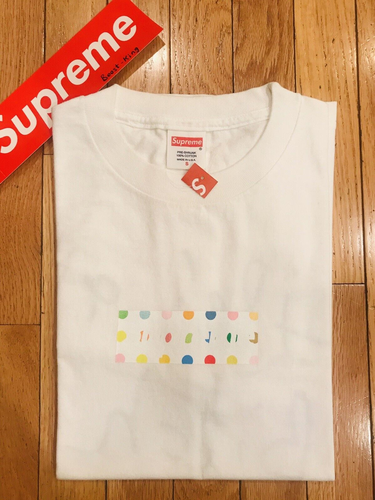 Tシャツ ダミアンハースト ボックスロゴ-