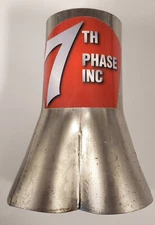 Merge Collector 2" x 1 3/4" .083 mild steel 14 gage USA made to Military Spec's 