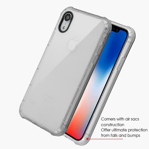 For Apple iPhone XR TPU Clear Hard Gel Phone Case Hybrid Transparent Thin Cover - Picture 3 of 25