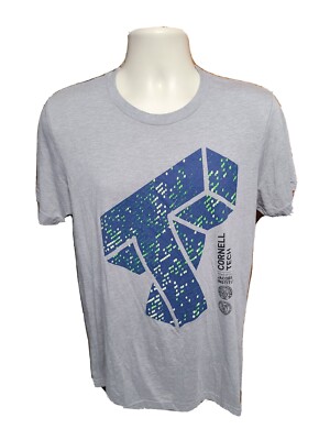 Cornell University Tech Home of The Jacobs Institute Adult Medium Gray TShirt