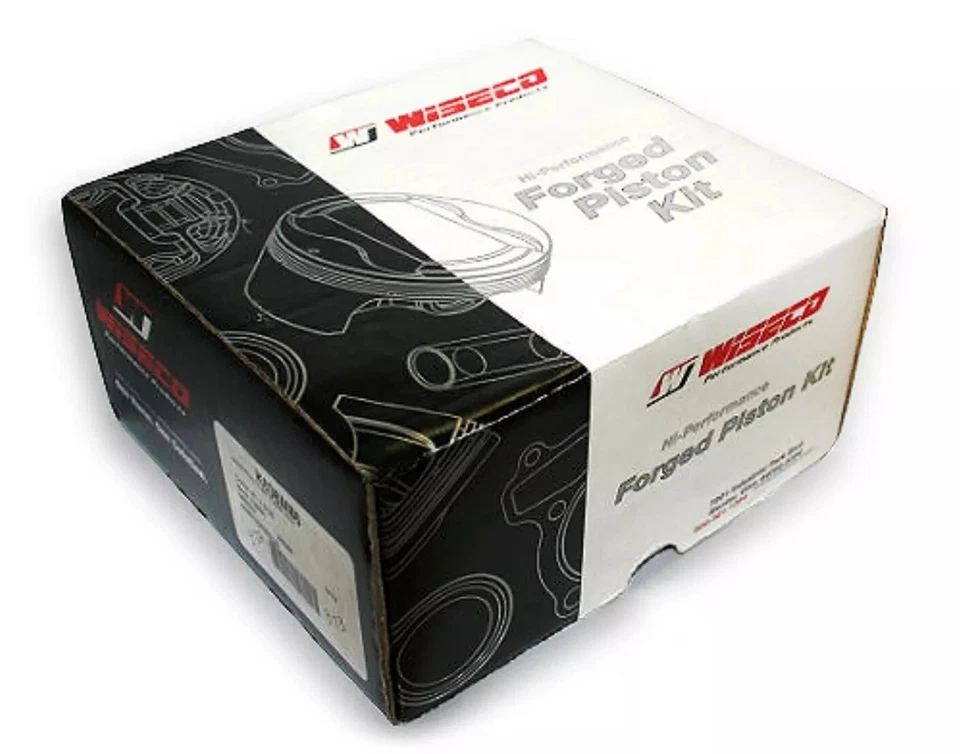 PARA HONDA PRELUDE H22 H23 WISECO PISTÕES TURBO DE BAIXA COMPRESSÃO 87MM K544M87 - Imagem 2 de 2
