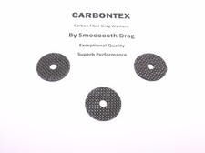 PARTE MULINELLO SHIMANO Stradic 4000Fi - (3) Rondelle di trascinamento liscio Drag Carbontex #SDS61