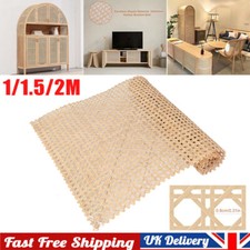 NEW 1/1.5/2M Natural Cane Sheets Webbing Rattan Sheets Webbing Chair Repair DIY