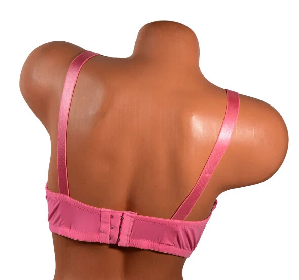 Pack de 6 sujetadores de copa completa con almohadilla suave de color liso para mujer 8222 Foto 2 de 3