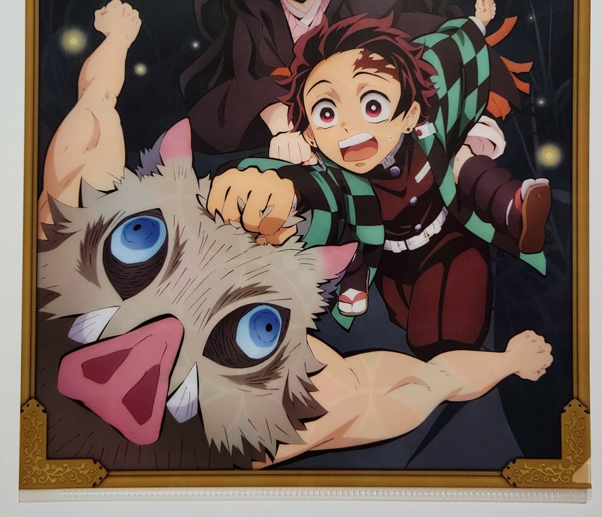 Poster Anime Demon Slayer Kimetsu No Yaiba Tanjiro Nezuko Zenitsu