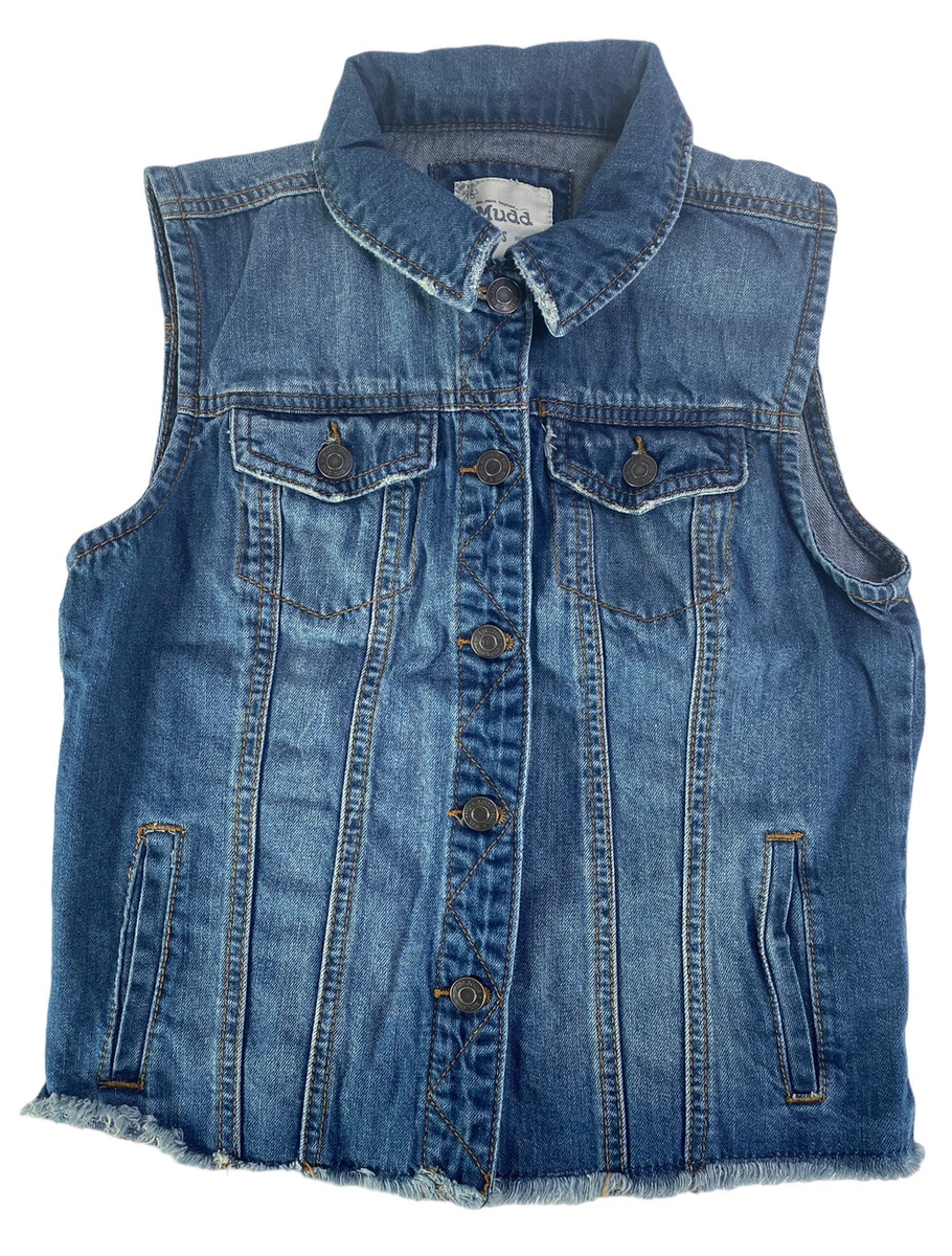 Denim vest jacket clearance womens