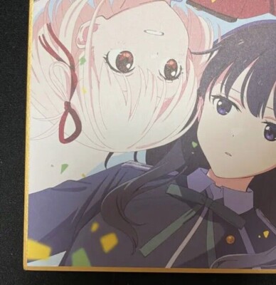 Lycoris Recoil Exhibition 2023 Chisato Takina Shikishi Upside Down