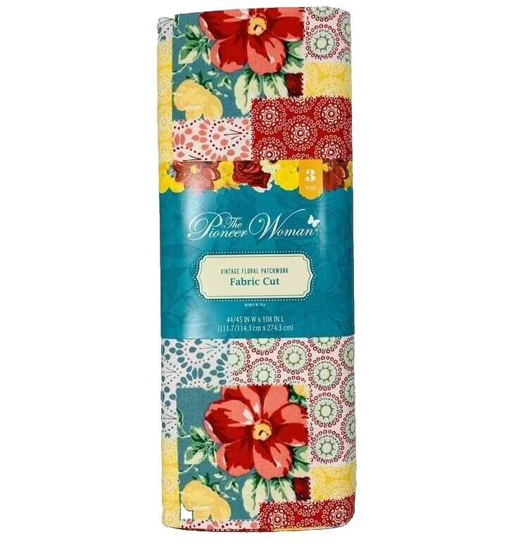 Patchwork Floral Fabric Multicolor