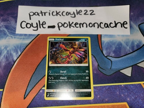 Yveltal Holo Rare Sun & Moon Team Up 95/181 NM front/VLP back