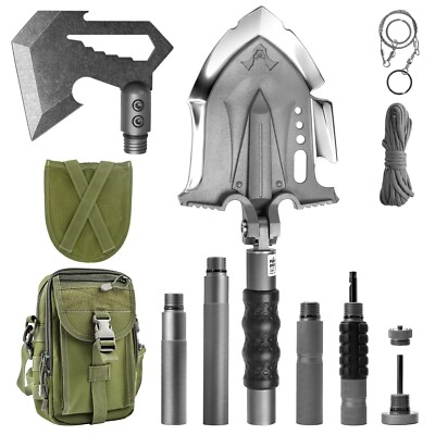 ソニマック Zune Lotoo Survival Shovel Multitool with Axe, 29 in 1 Unbreakable