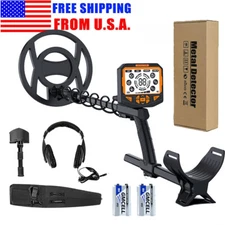 Metal Detector for Adults Professional High Accuracy with 10" Waterproof Coil