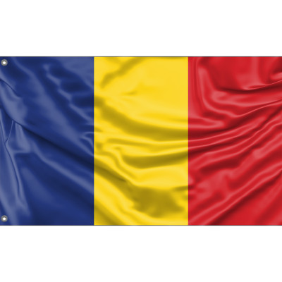 Romania Flagge/Fahne Unikales Design 90x150 Herg. in EU