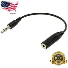 3.5mm Male to 2.5mm Female Stereo Jack Audio Cable Adapter MP3