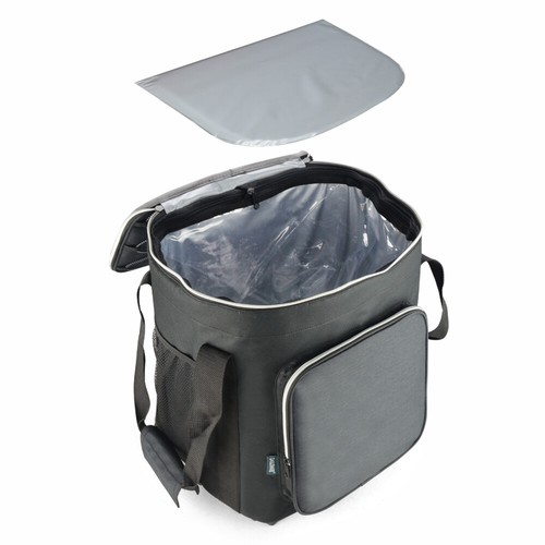 EAGLEMATE 36L Soft Collapsable Rolling Picnic Cooler Bags On Wheels BPA FREE - Picture 8 of 65