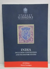 Stanley Gibbons Commonwealth Stamp Catalog India 6th Edition 2023 Softcover
