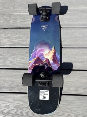 Landyachtz Dinghy 28  Crown Peak Cruiser Skateboard Hawgs 63mm