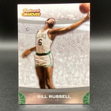 Topps 2007-08 Trademark Moves Bill Russell #50 Boston Celtics Basketball Card