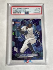2023 Bowman's Best Top Prospects PURPLE Refractor  /250 Junior Caminero - PSA 10