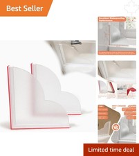 Shower Splash Guard Set - 9.25 in Waterproof Self-Adhesive Protection
