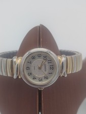 Watch-it Two-tone Elastic Watch NEW BATTERY