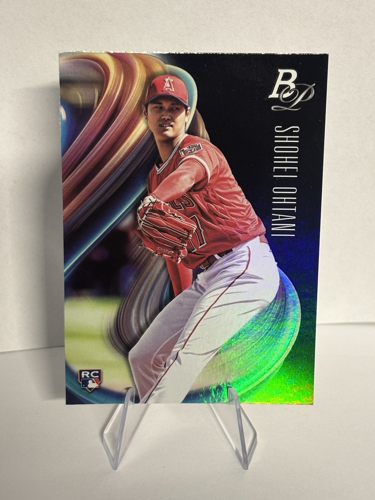 2018 Bowman Platinum - Base Shohei Ohtani #34 Pitching Rookie Card RC