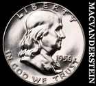 1956 Silver Franklin Half Dollar - Choice Gem Proof  Lustrous  #G8247