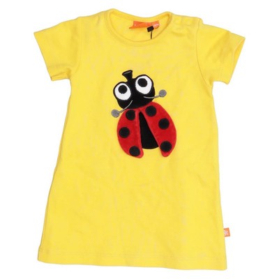 Lipfish, Kleid, Größe: 74/80, Gelb, Baumwolle/Polyester, Sonstiges, Mädchen #Pem