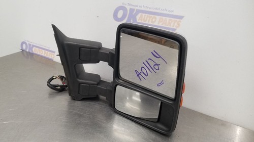 15 FORD F350 SUPER DUTY SIDE VIEW POWER TOW DOOR MIRROR RIGHT PASSENGER CHROME - Picture 8 of 12