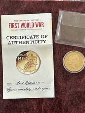 Commemorative 2014 Jersey 50p Coin Great War Lord Make Me A Soldier