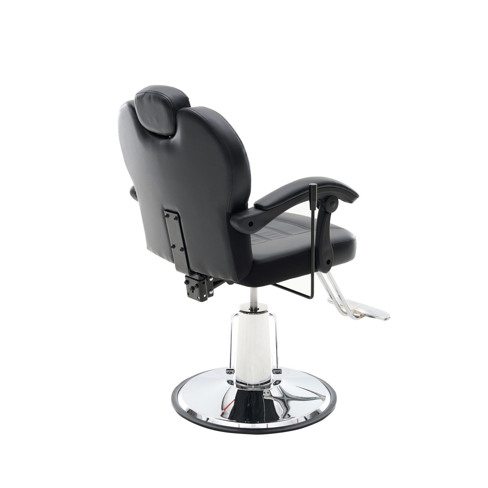 102°-140° Reclining Hydraulic Barber Chair 360° Swivel Salon Chair Hair Stylist