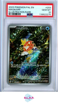 MAGIKARP ILLUSTRATION RARE POKEMON EN PALDEA EVOLVED 2023 203 PSA 10