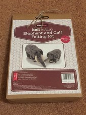 Zestaw filcowania słonia i cielęcia - Hobbycraft