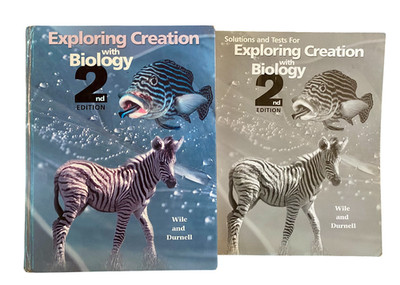 Apologia Exploring Creation Biology 2nd Edition Hardback PLUS tests / solutions