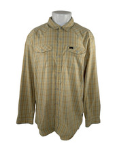 Howler Bros - Plaid Checked Mens Snap XL. Shirt