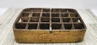 Vintage 1948 COCA COLA Yellow & Red Chattanooga St Louis Wood Bottle Crate Box
