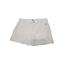 Old Navy- Shorts- Girl's- 14 Plus- White- Mid Length- Adjustable Waistband
