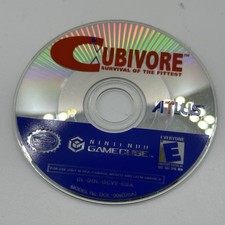Cubivore: Survival of the Fittest (Nintendo GameCube) Disc Disk Only Tested