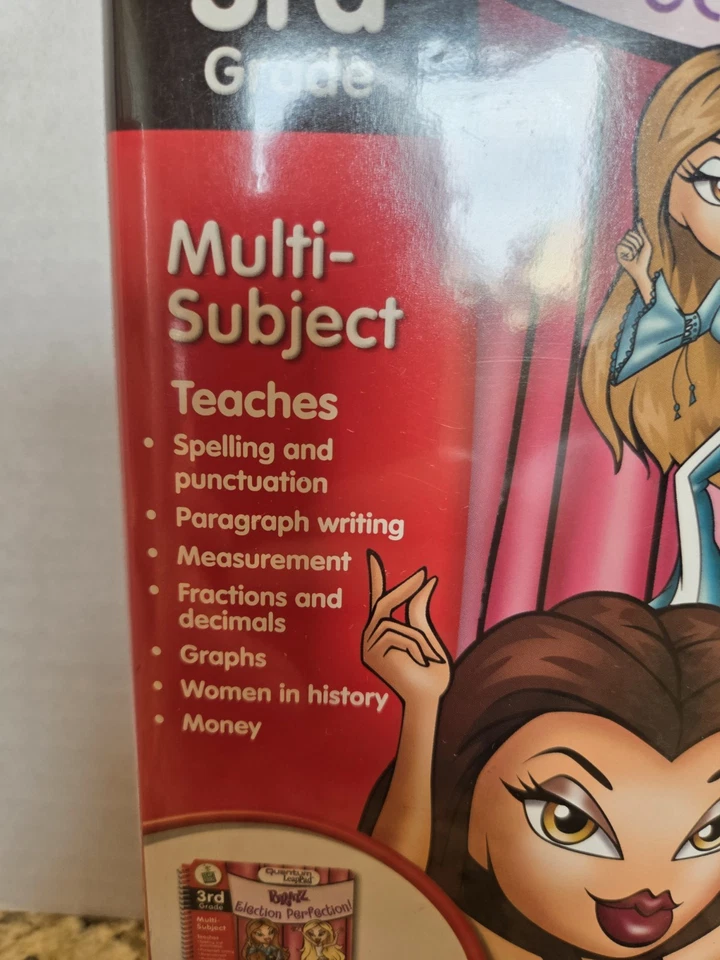 LeapFrog LeapPad Bratz Election Perfection Book Cartridge 3 Grade Multi Subject - Image 2 of 4