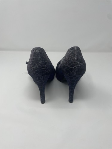 BKE Sole Glittery Blue Pumps Size 10’s - Picture 3 of 5