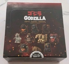 Godzilla soft vinyl puppet mascot box Set of 10 figures Japan