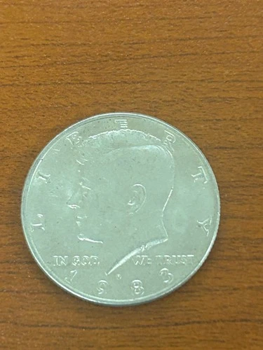 1983-D Kennedy Half Dollar — photo from another recent sale